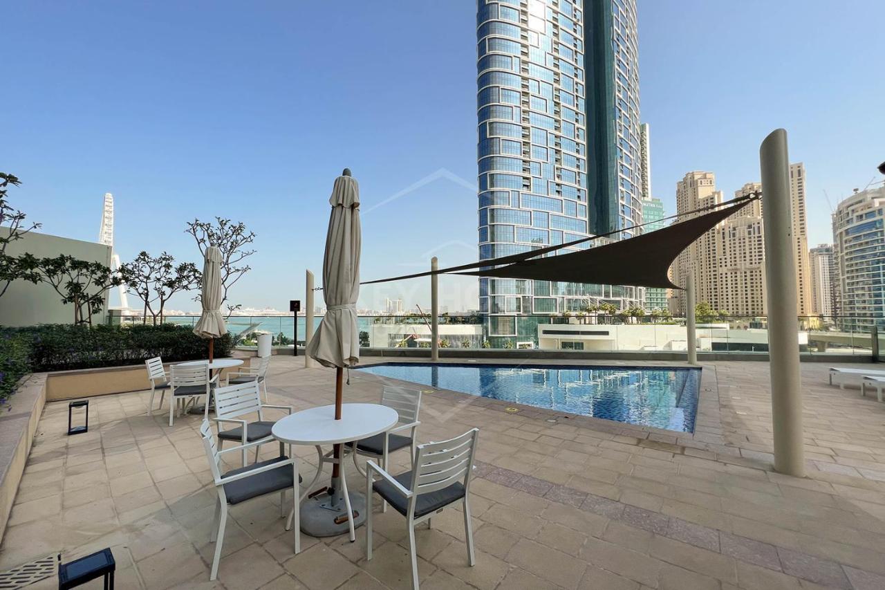 Keyhost - Modern 1Br Sea View - 52 42 Towers Dubai Marina - K1240 Apartment Ngoại thất bức ảnh